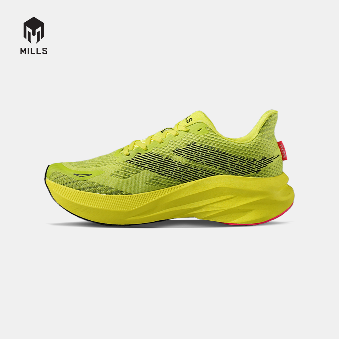 MILLS SEPATU LARI RUNNING SHOES ENERSTRIKE R26 FLASH.YELLOW/BLACK 9109103