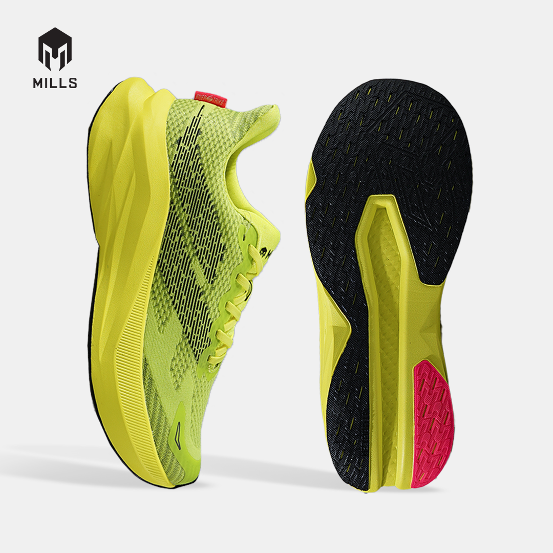 MILLS SEPATU LARI RUNNING SHOES ENERSTRIKE R26 FLASH.YELLOW/BLACK 9109103