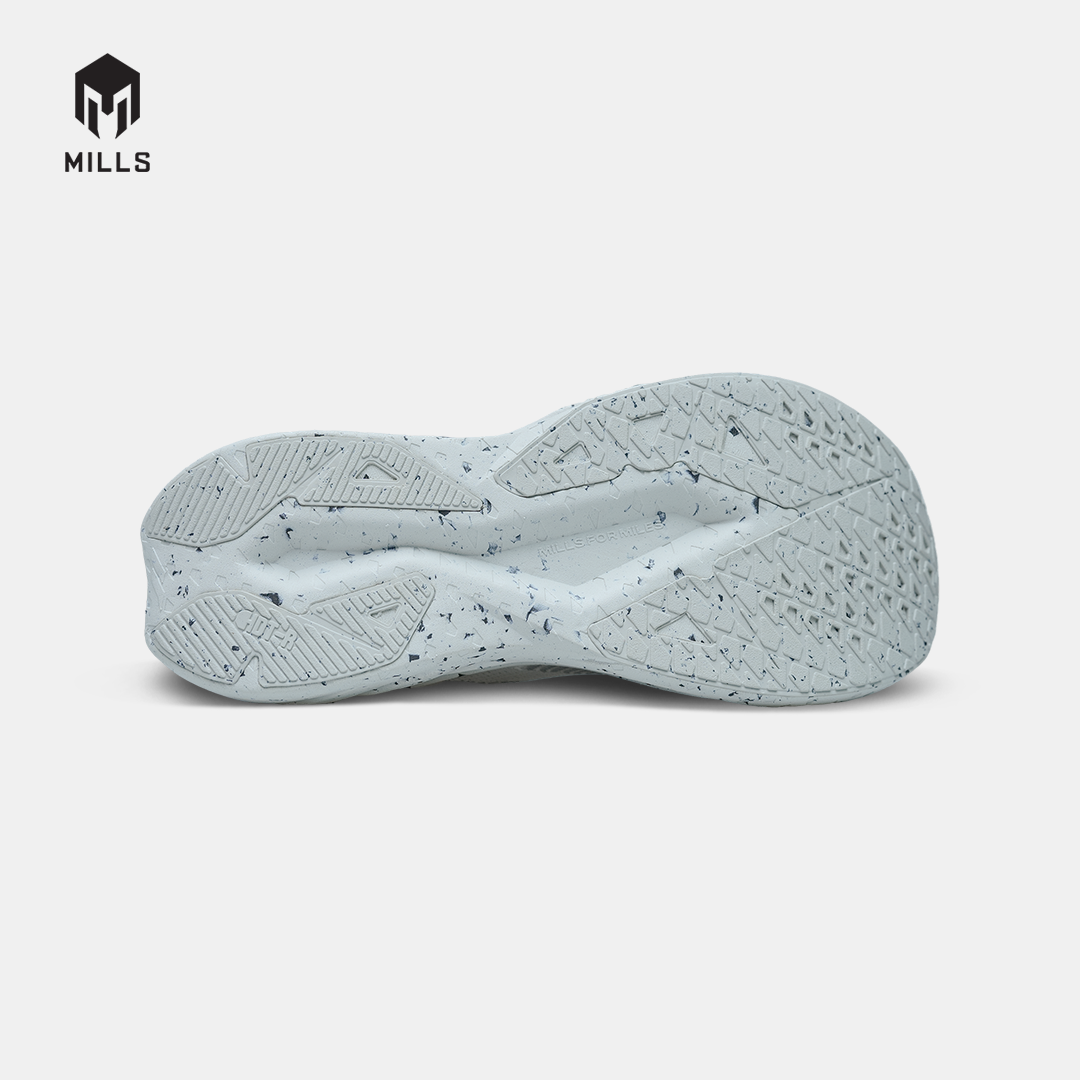 MILLS SEPATU LARI RUNNING SHOES ENERSTRIKE REDUCE WHITE/LT.GREY/OFF.WHITE 9105401