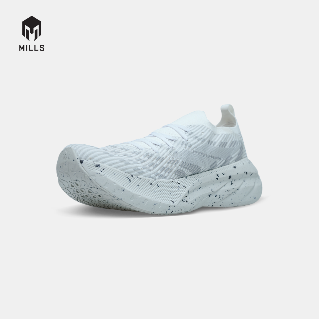 MILLS SEPATU LARI RUNNING SHOES ENERSTRIKE REDUCE WHITE/LT.GREY/OFF.WHITE 9105401