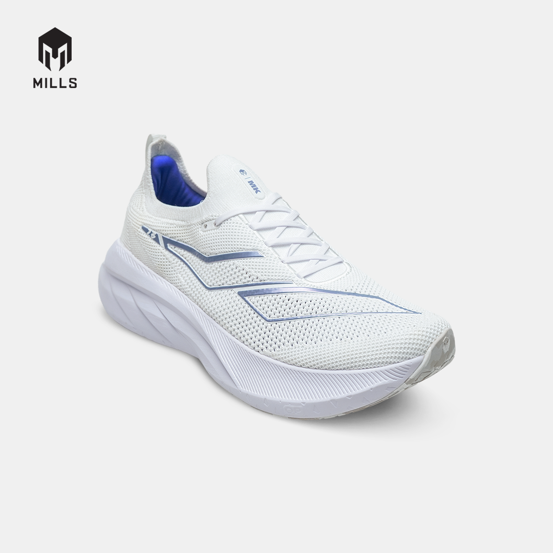 MILLS SEPATU LARI RUNNING SHOES ENERSTRIKE SWIFT MK WHITE/HOLOGRAPHIC 9105501