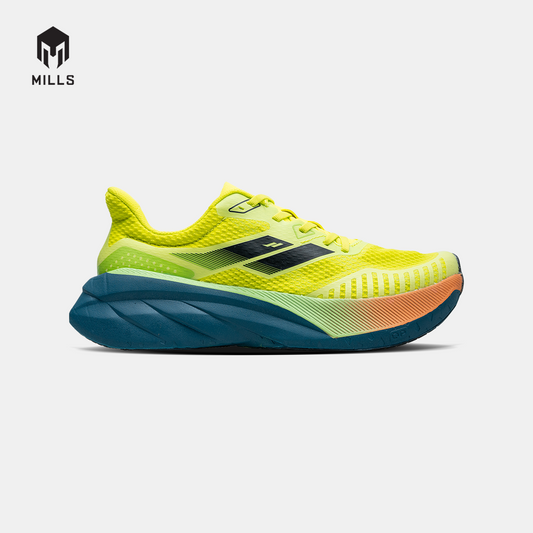 MILLS SEPATU LARI RUNNING SHOES ENERSTRIKE ZENITH LEMON/DK.PINE/ORANGE 9104301