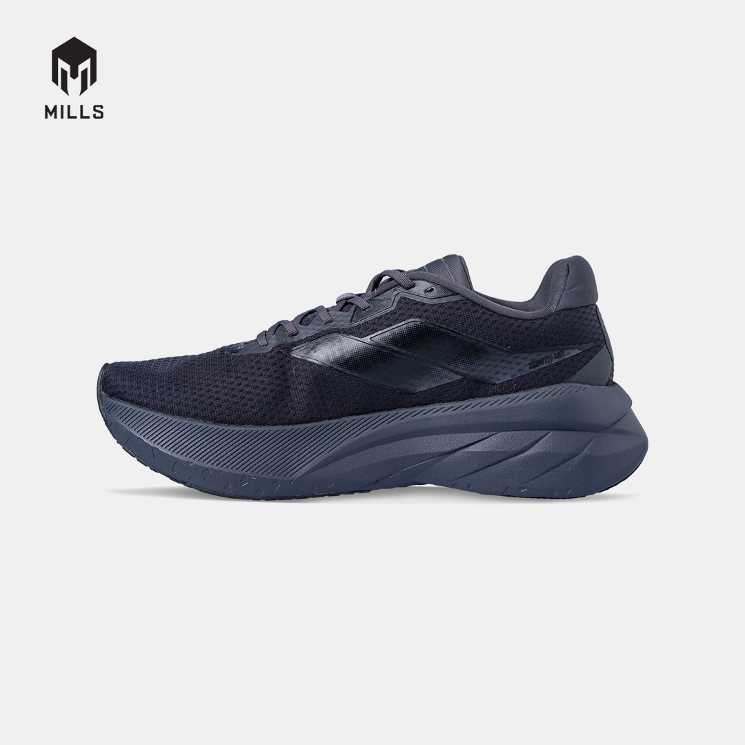 MILLS SEPATU LARI RUNNING SHOES ENERSTRIKE ZENITH M2 ALL.BLACK 9106905
