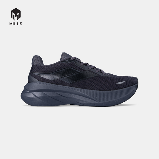 MILLS SEPATU LARI RUNNING SHOES ENERSTRIKE ZENITH M2 ALL.BLACK 9106905