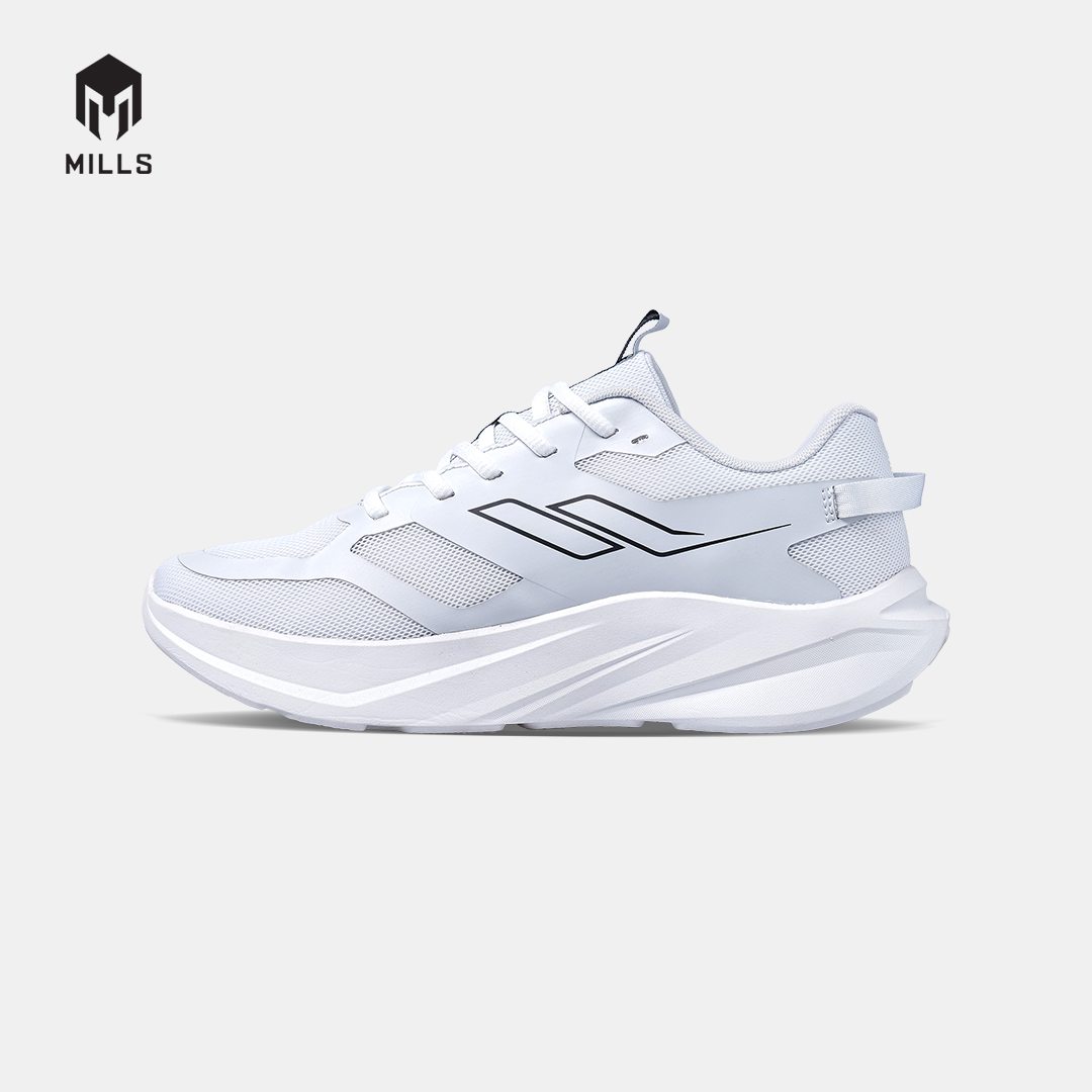 MILLS SEPATU LARI RUNNING SHOES HORIZON COOL GREY/WHITE 9109902