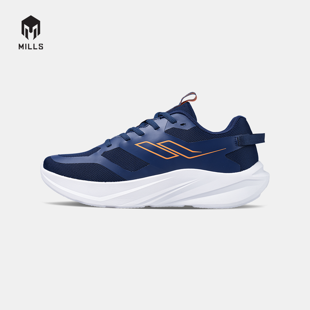 MILLS SEPATU LARI RUNNING SHOES HORIZON NAVY/WHITE 9109904