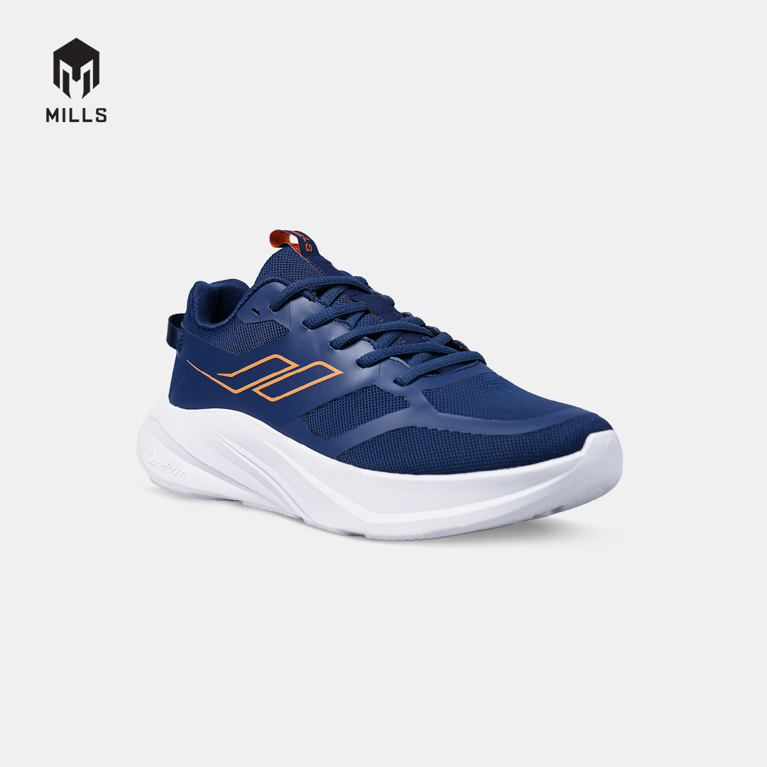 MILLS SEPATU LARI RUNNING SHOES HORIZON NAVY/WHITE 9109904