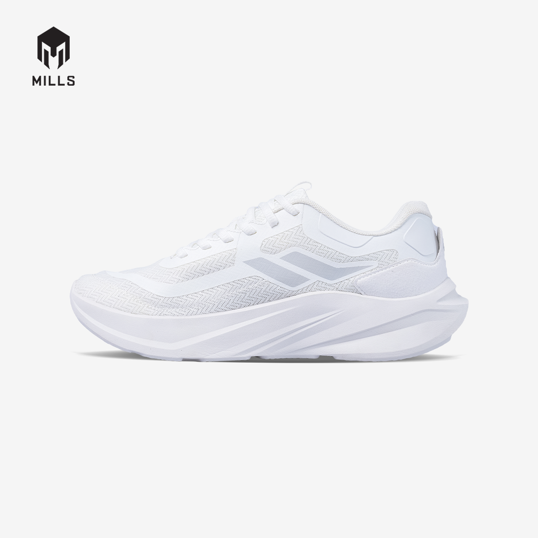 MILLS SEPATU LARI RUNNING SHOES IGNITE ALL WHITE 9110002