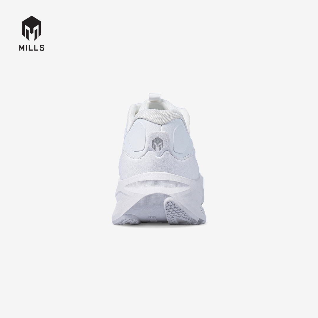 MILLS SEPATU LARI RUNNING SHOES IGNITE ALL WHITE 9110002