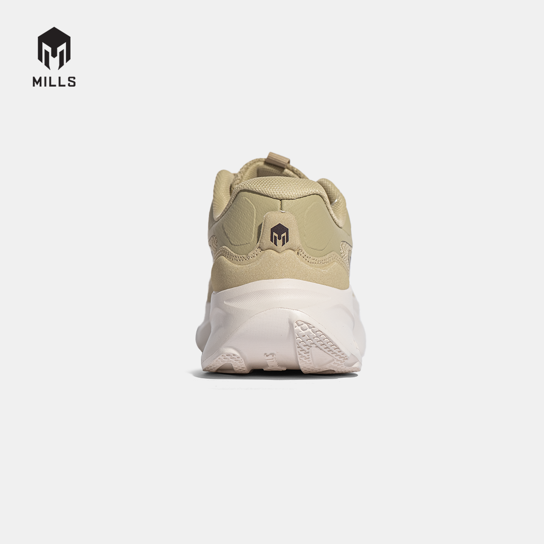 MILLS SEPATU LARI RUNNING SHOES IGNITE BEIGE/OFF WHITE 9110003