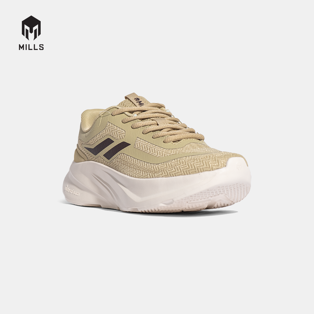 MILLS SEPATU LARI RUNNING SHOES IGNITE BEIGE/OFF WHITE 9110003