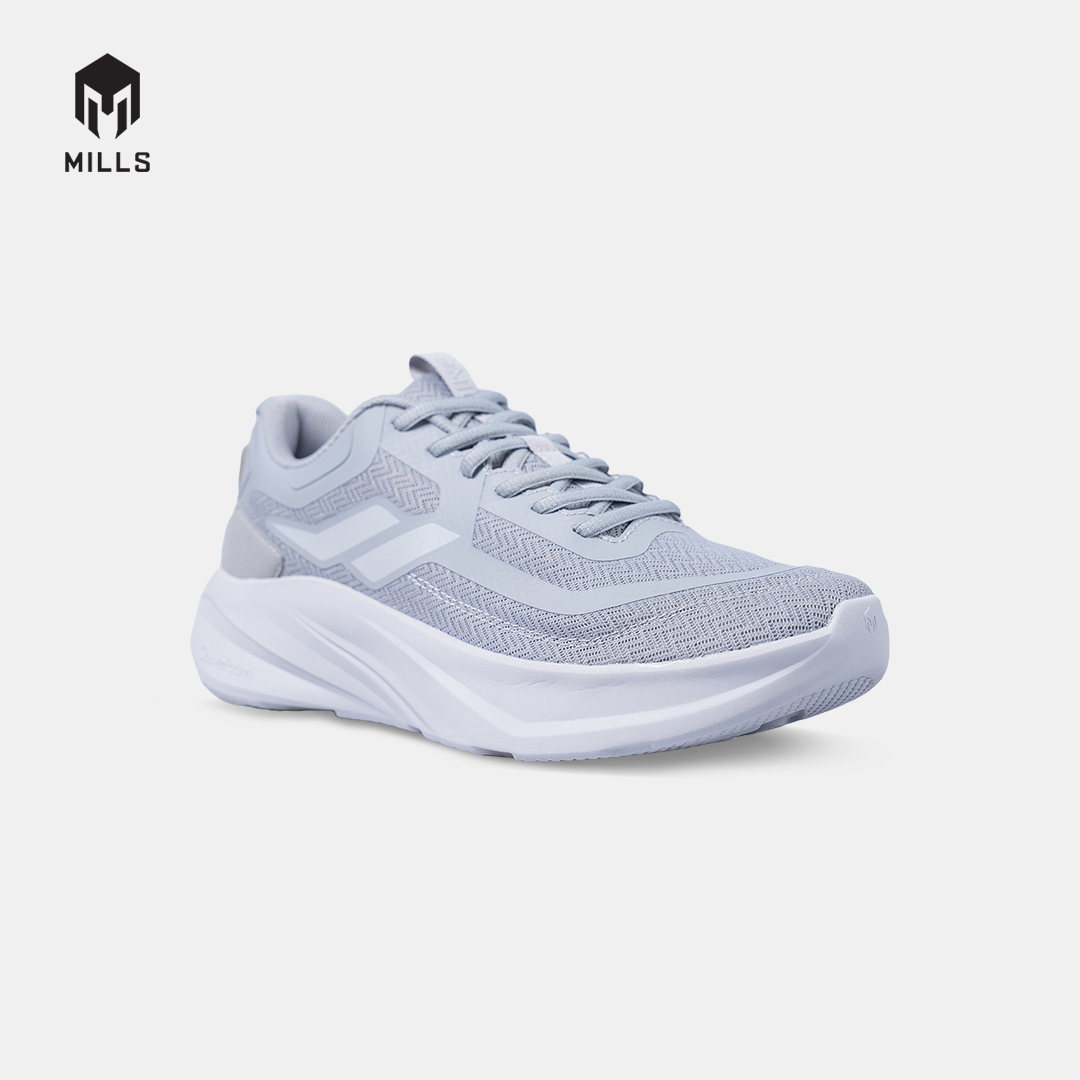 MILLS SEPATU LARI RUNNING SHOES IGNITE GREY/LT GREY 9110004