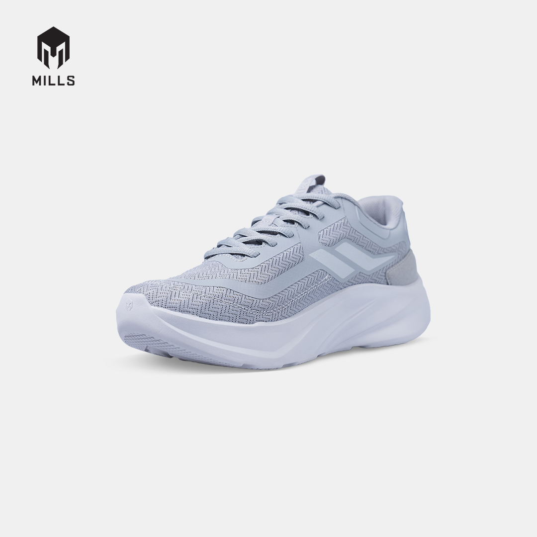 MILLS SEPATU LARI RUNNING SHOES IGNITE GREY/LT GREY 9110004