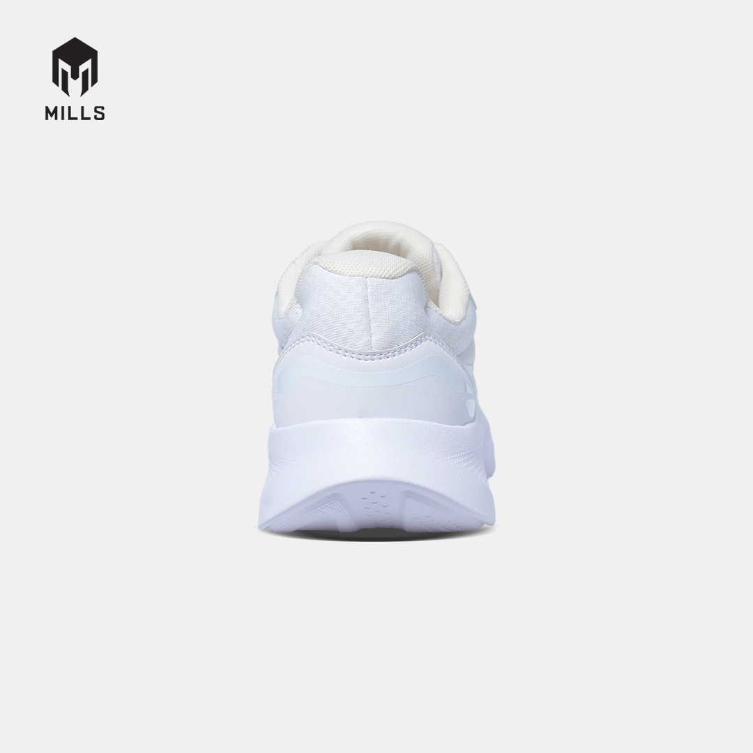 MILLS SEPATU LARI RUNNING SHOES KAISER ALL WHITE 9106401