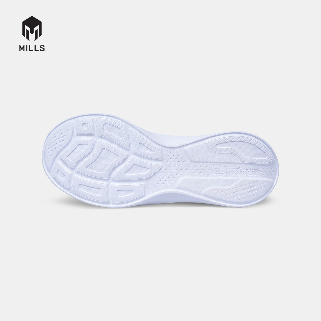 MILLS SEPATU LARI RUNNING SHOES KAISER ALL WHITE 9106401