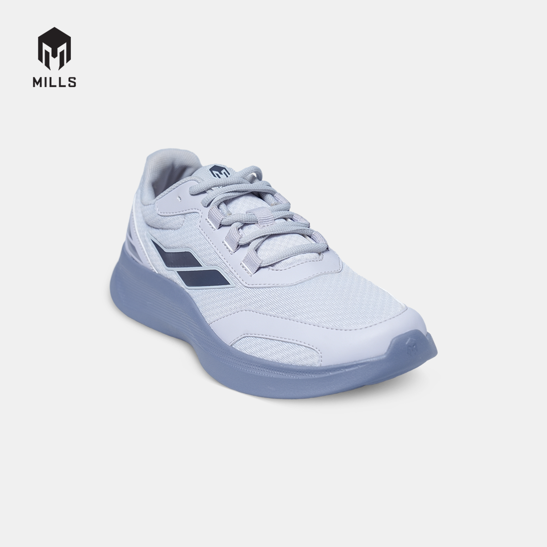 MILLS SEPATU LARI RUNNING SHOES KAISER GREY/DK.GREY/BLACK 9106403
