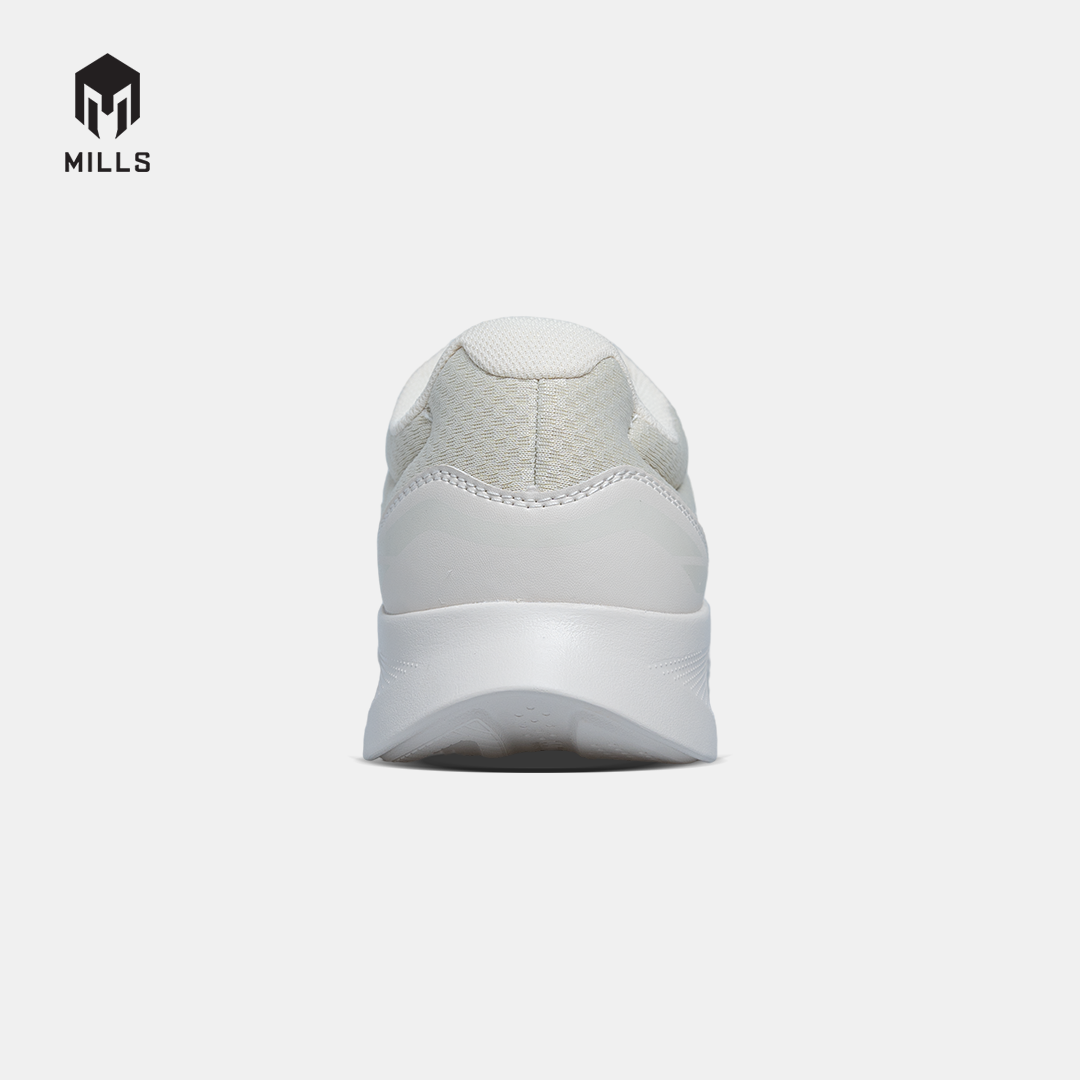 MILLS SEPATU LARI RUNNING SHOES KAISER OFF WHITE/BURGUNDY 9106405