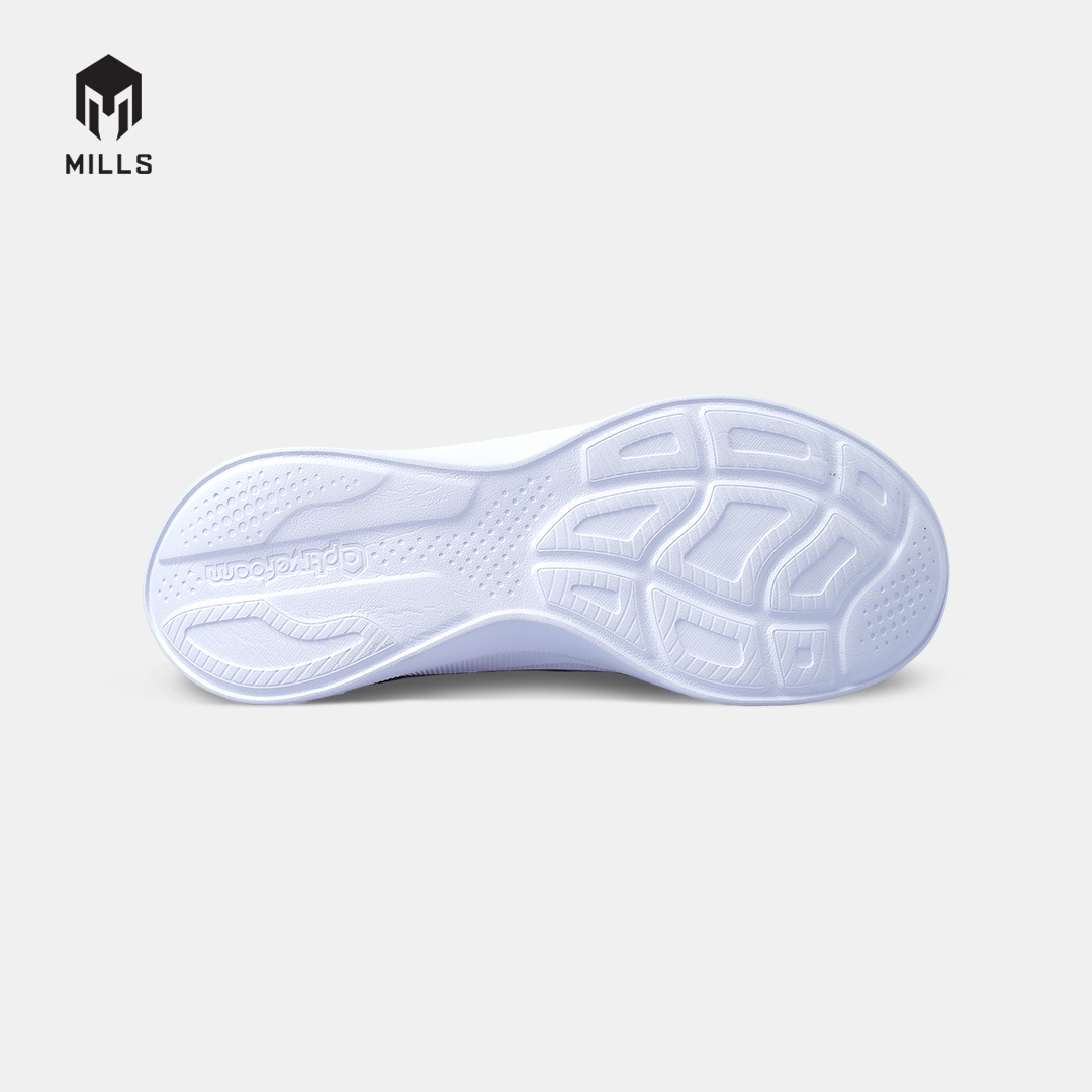MILLS SEPATU LARI RUNNING SHOES OMEGA M2 GREY/WHITE 9106203