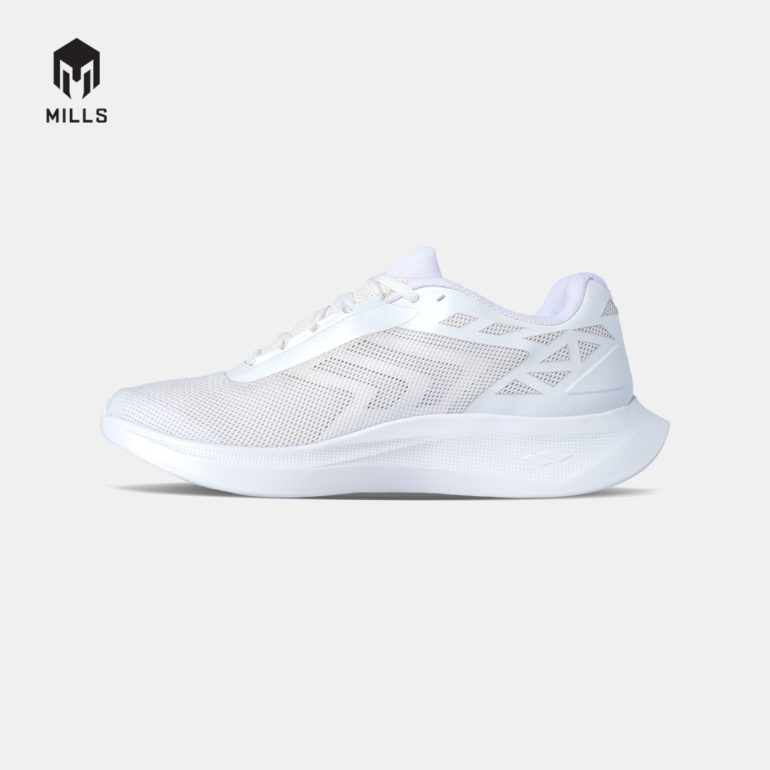 MILLS SEPATU LARI RUNNING SHOES SONIC ALL.WHITE 9106304