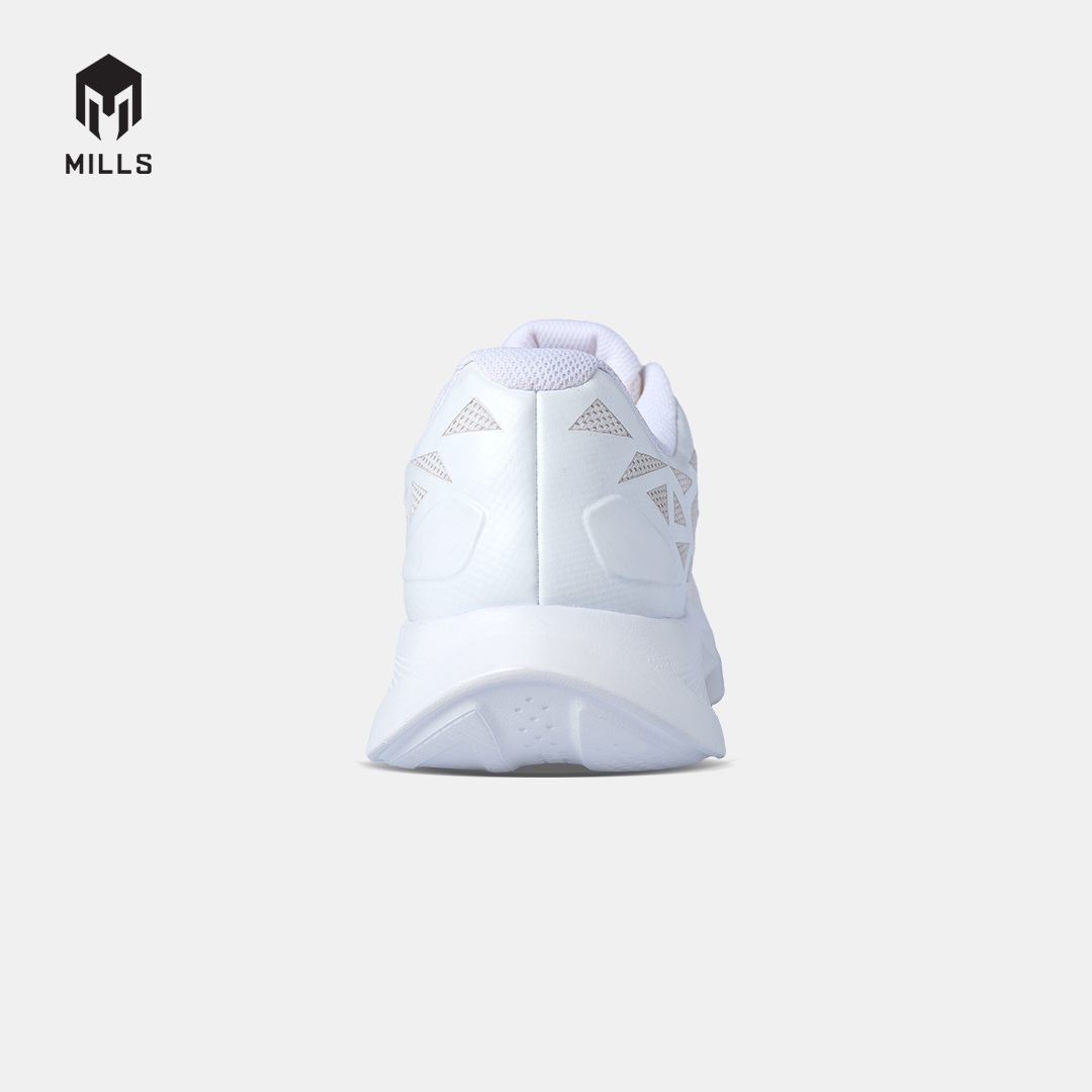 MILLS SEPATU LARI RUNNING SHOES SONIC ALL.WHITE 9106304