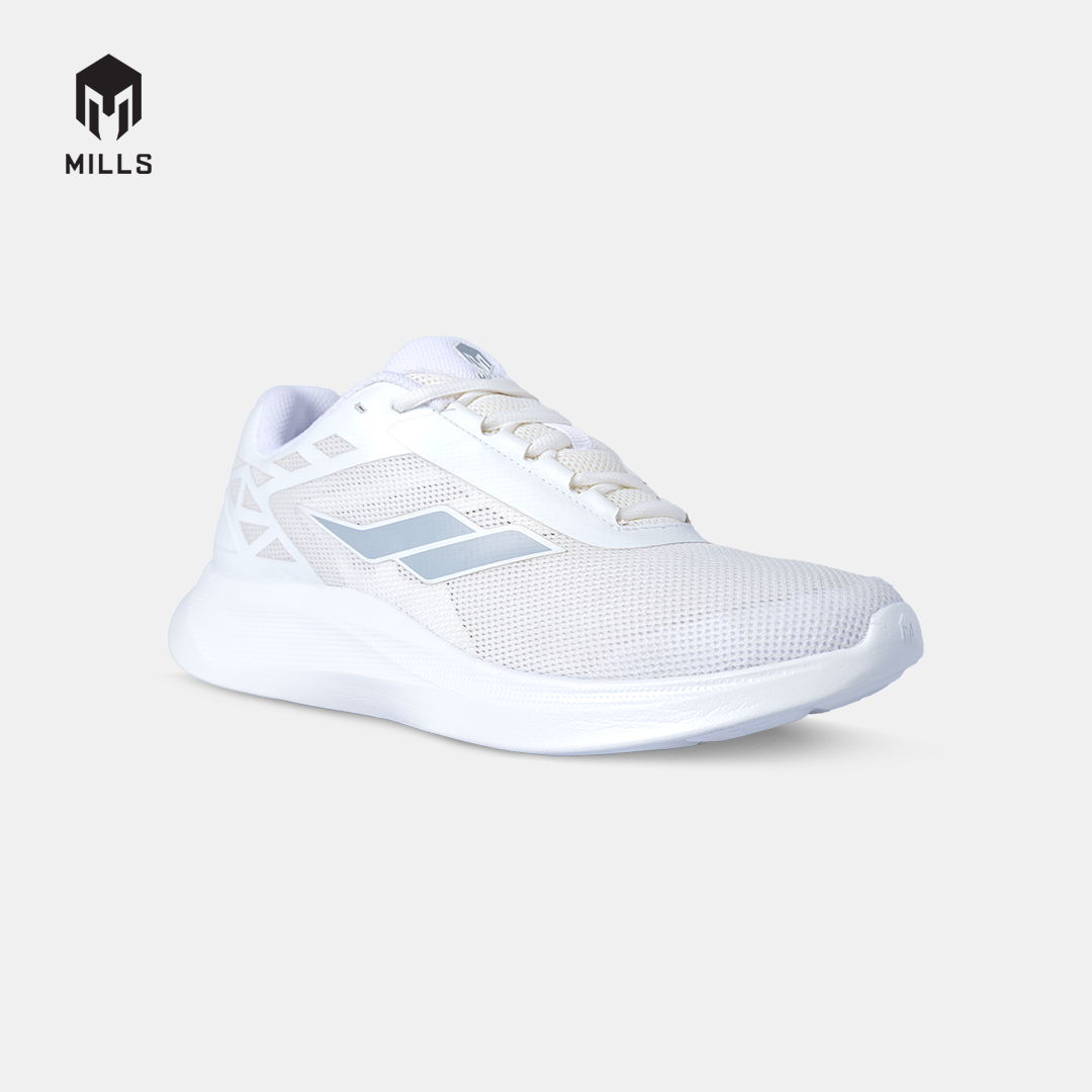 MILLS SEPATU LARI RUNNING SHOES SONIC ALL.WHITE 9106304