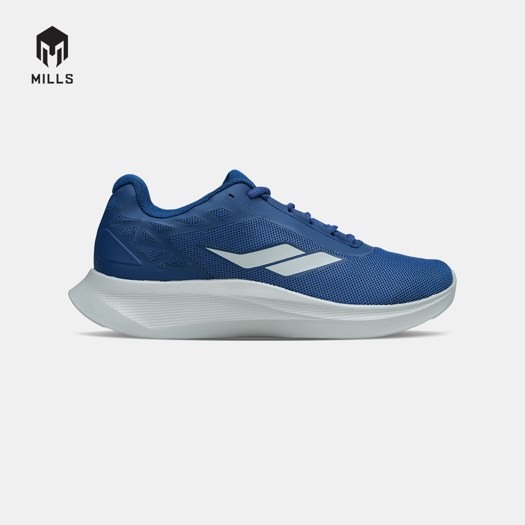 MILLS SEPATU LARI RUNNING SHOES SONIC NAVY/SOFT.GREY 9106305