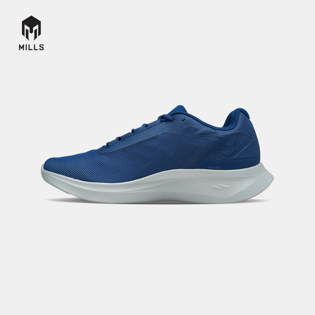 MILLS SEPATU LARI RUNNING SHOES SONIC NAVY/SOFT.GREY 9106305
