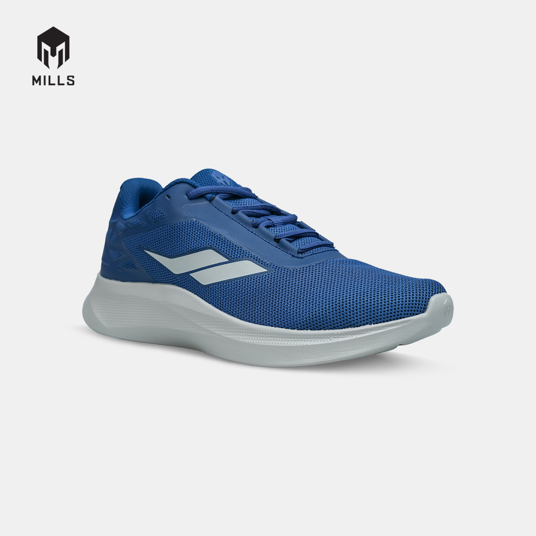 MILLS SEPATU LARI RUNNING SHOES SONIC NAVY/SOFT.GREY 9106305