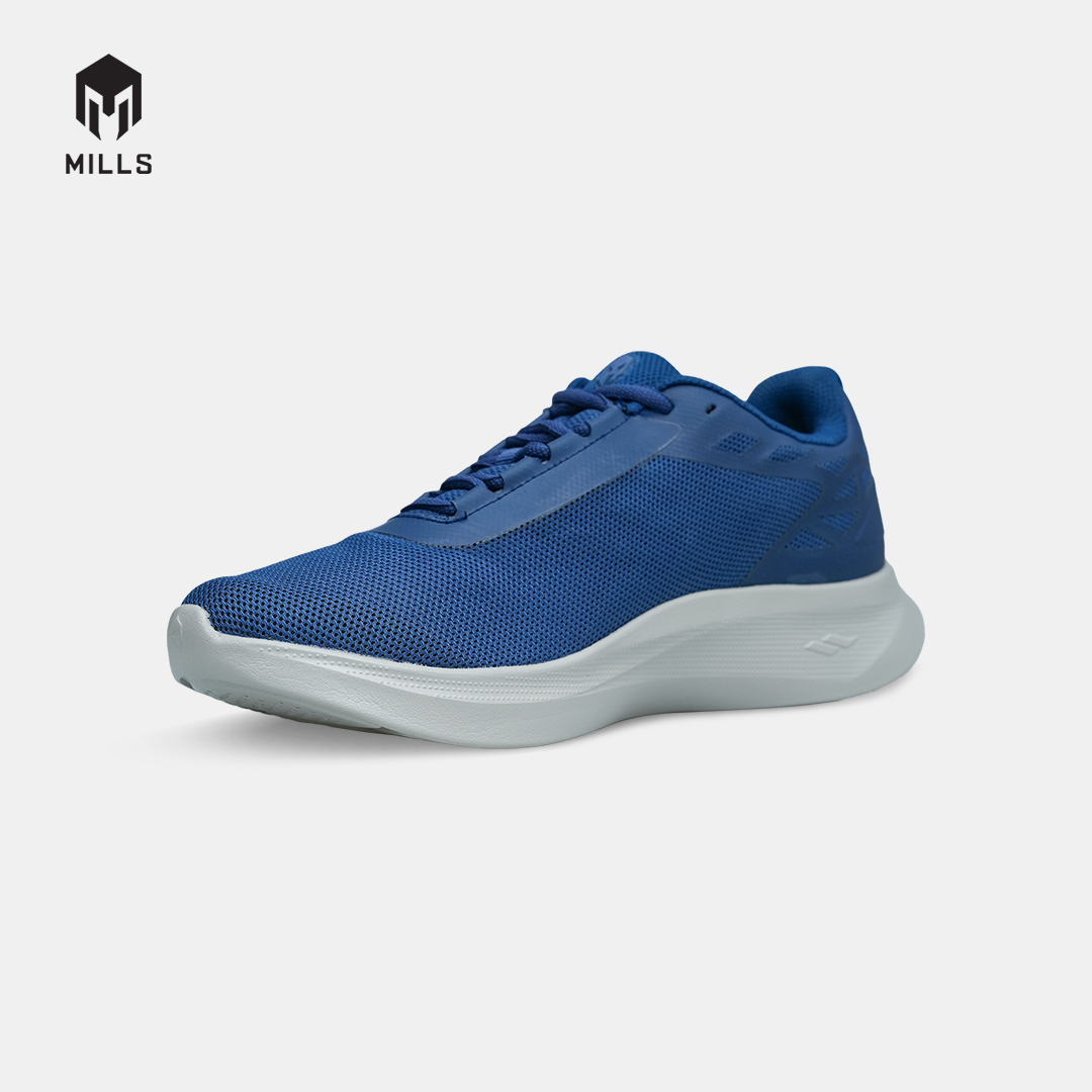 MILLS SEPATU LARI RUNNING SHOES SONIC NAVY/SOFT.GREY 9106305