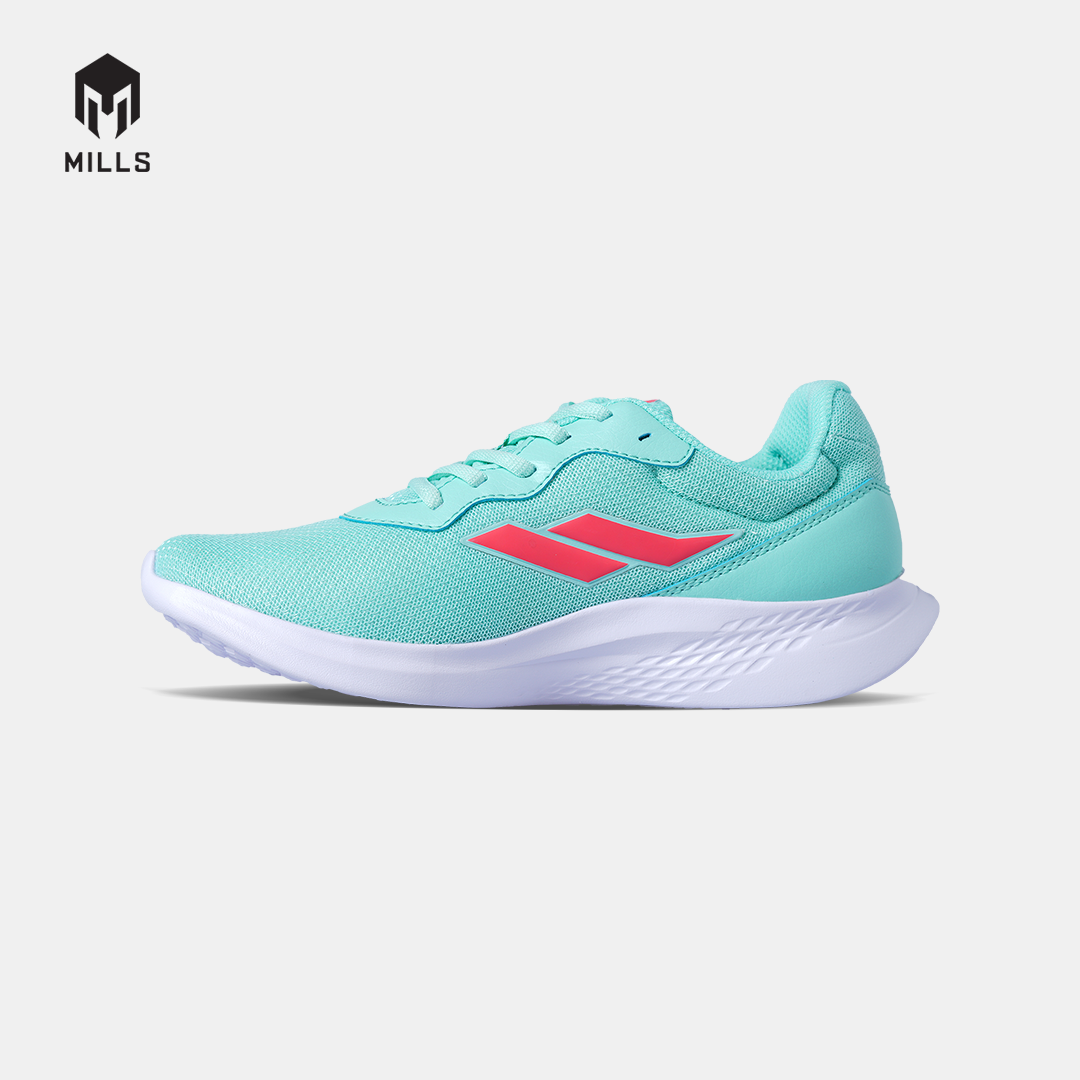 MILLS SEPATU LARI WANITA WOMEN RUNNING SHOES SPECTER FL MISTY.TEAL/CORAL.PINK  9101603