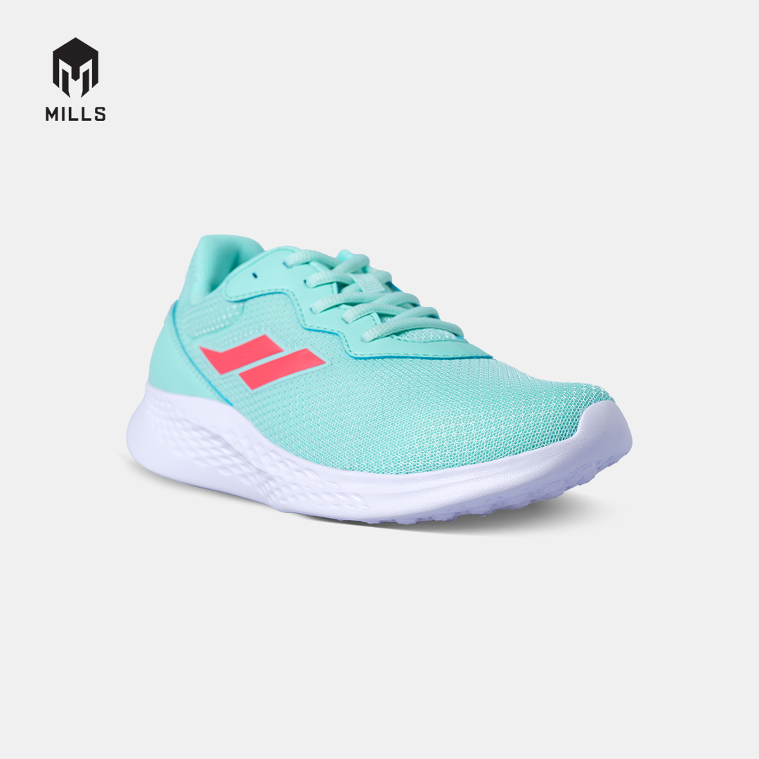 MILLS SEPATU LARI WANITA WOMEN RUNNING SHOES SPECTER FL MISTY.TEAL/CORAL.PINK  9101603