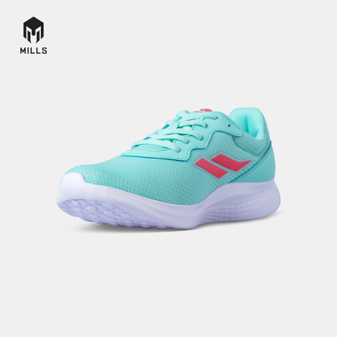 MILLS SEPATU LARI WANITA WOMEN RUNNING SHOES SPECTER FL MISTY.TEAL/CORAL.PINK  9101603