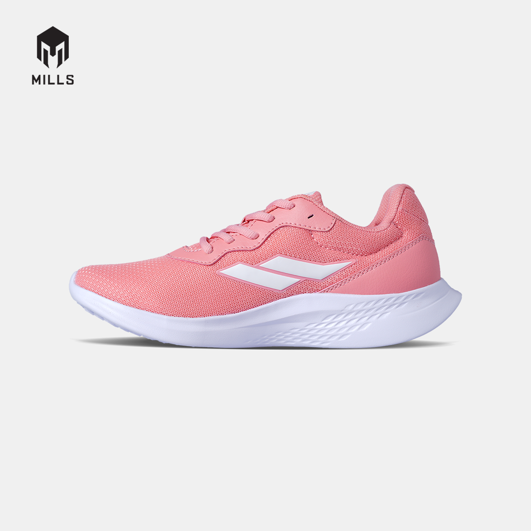 MILLS SEPATU LARI WANITA WOMEN RUNNING SHOES SPECTER FL ROSE.PINK/WHITE 9101602