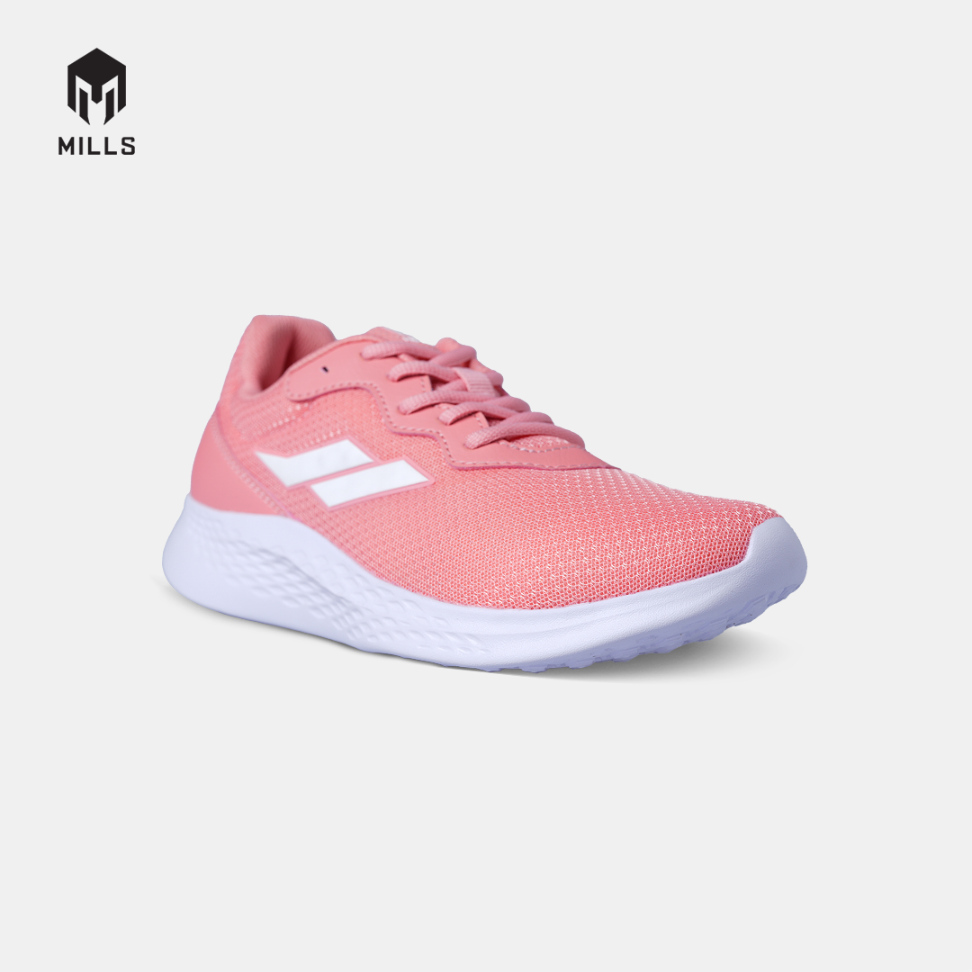 MILLS SEPATU LARI WANITA WOMEN RUNNING SHOES SPECTER FL ROSE.PINK/WHITE 9101602