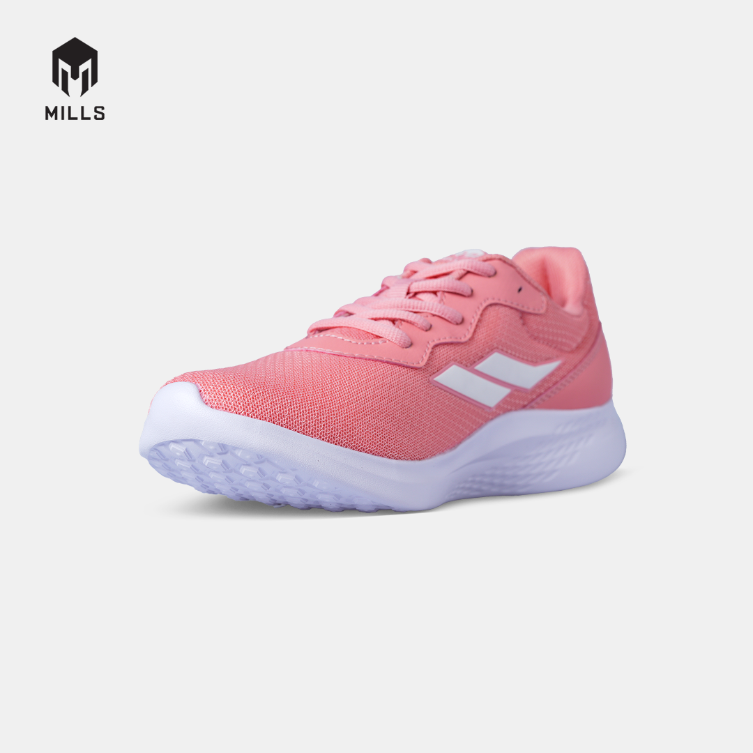 MILLS SEPATU LARI WANITA WOMEN RUNNING SHOES SPECTER FL ROSE.PINK/WHITE 9101602