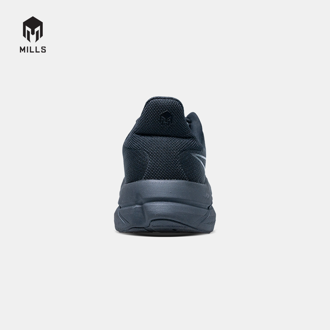MILLS SEPATU LARI RUNNING SHOES TREXIMO HYDRA M3 ALL BLACK 9106504