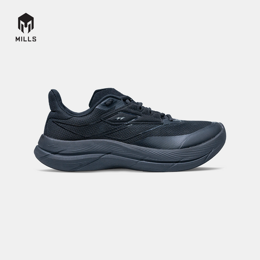MILLS SEPATU LARI RUNNING SHOES TREXIMO HYDRA M3 ALL BLACK 9106504