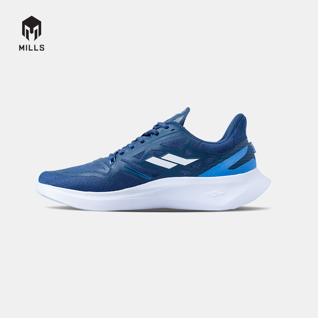 MILLS SEPATU LARI RUNNING SHOES TREXIMO OMEGA M2 NAVY/BLUE/WHITE 9106201