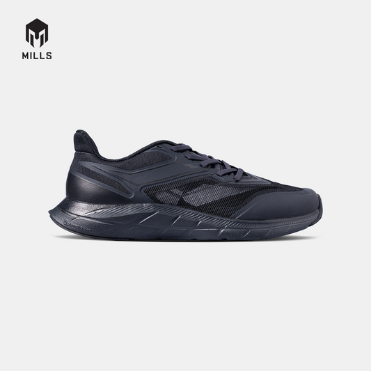 MILLS SEPATU LARI RUNNING SHOES TREXIMO SAGA M3 TRIPPLE BLACK 9106102