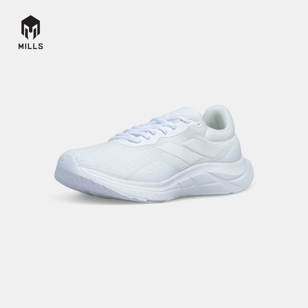 MILLS SEPATU LARI RUNNING SHOES TREXIMO VISION ALL.WHITE 9103411