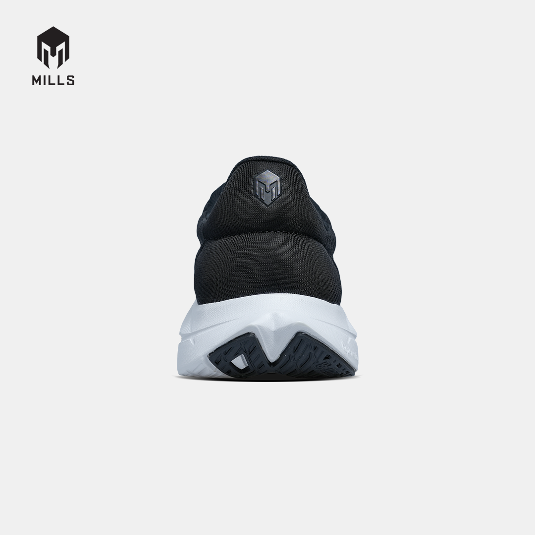 MILLS SEPATU LARI RUNNING SHOES TREXIMO VISION BLACK/WHITE 9103413