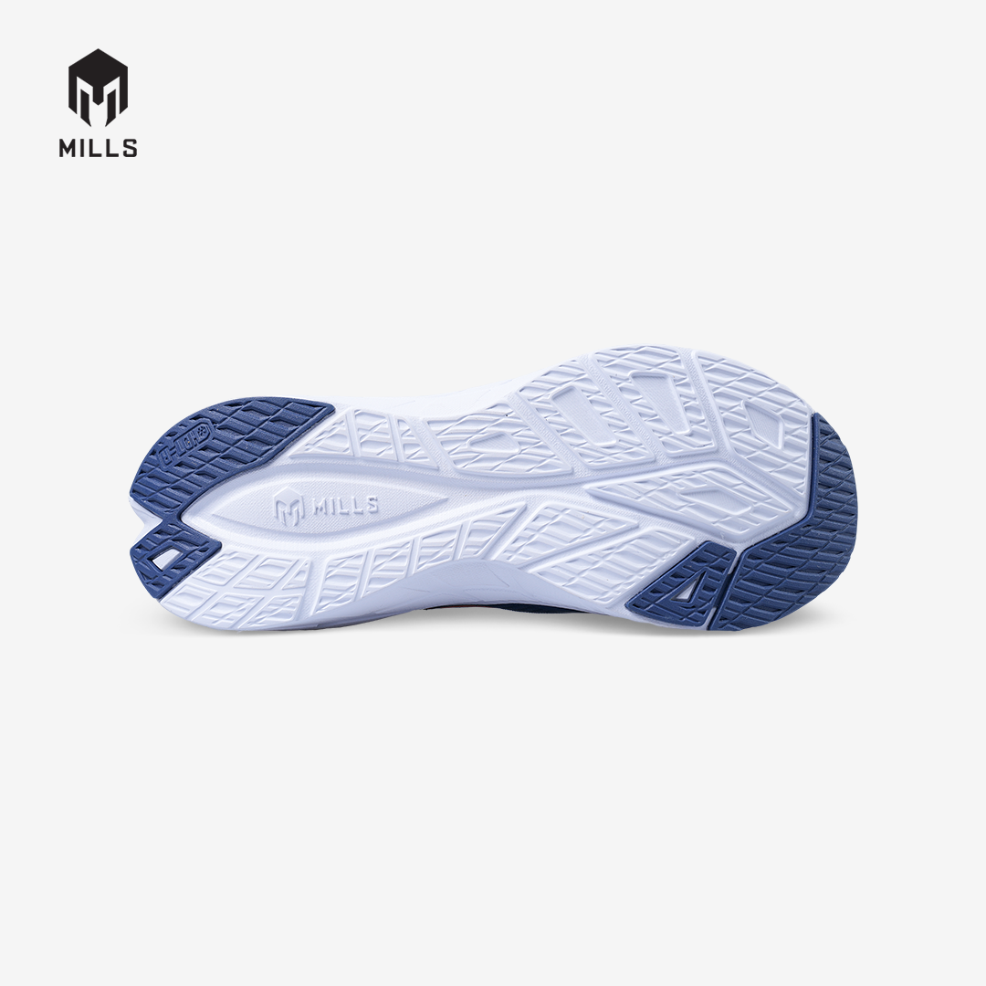 MILLS SEPATU LARI RUNNING SHOES TREXIMO VISION NAVY/FRESH ORANGE 9103414