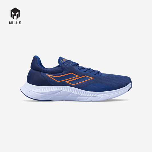 MILLS SEPATU LARI RUNNING SHOES TREXIMO VISION NAVY/FRESH ORANGE 9103414