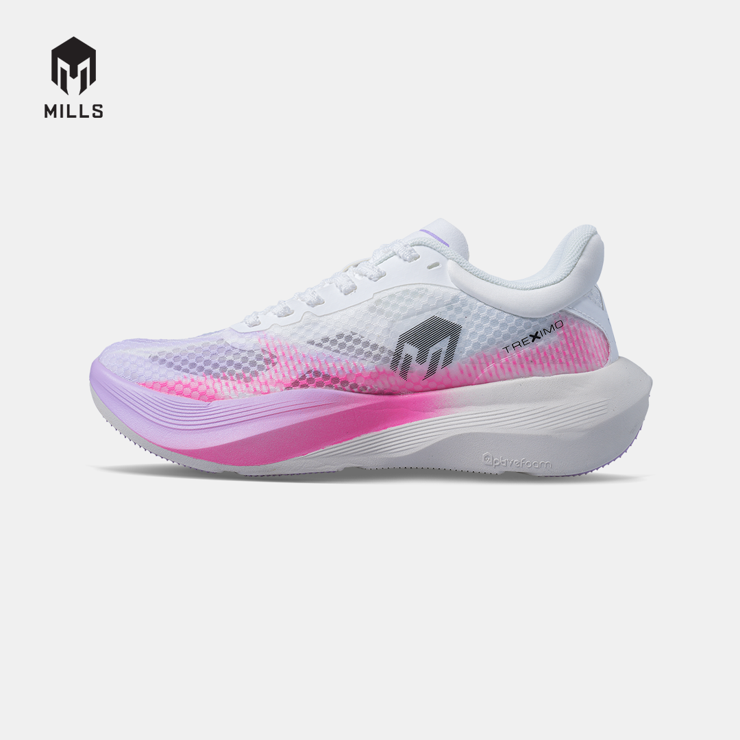 MILLS SEPATU LARI WANITA WOMEN RUNNING SHOES TREXIMO FURY FL OFF.WHITE/ROSE.PINK 9109703
