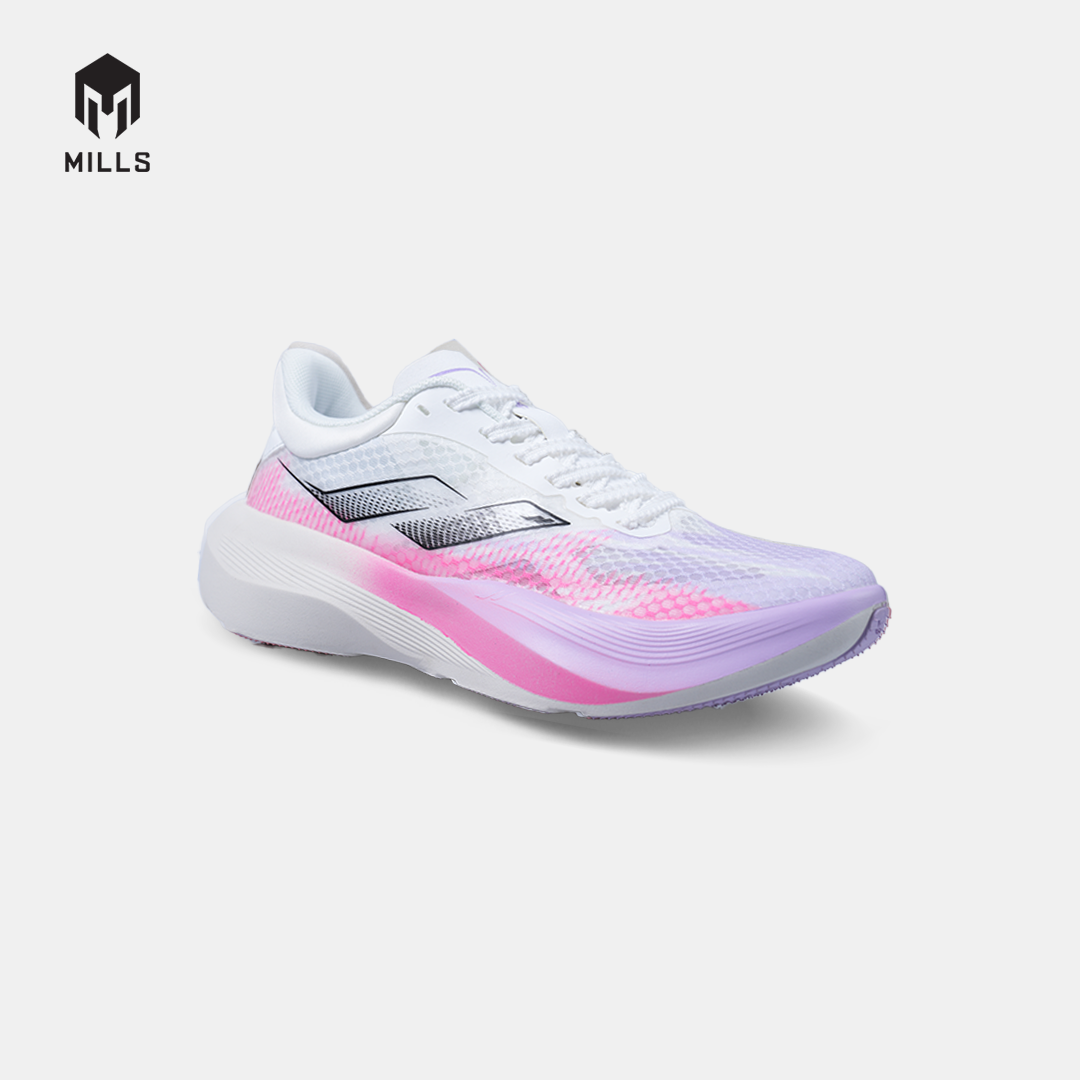 MILLS SEPATU LARI WANITA WOMEN RUNNING SHOES TREXIMO FURY FL OFF.WHITE/ROSE.PINK 9109703