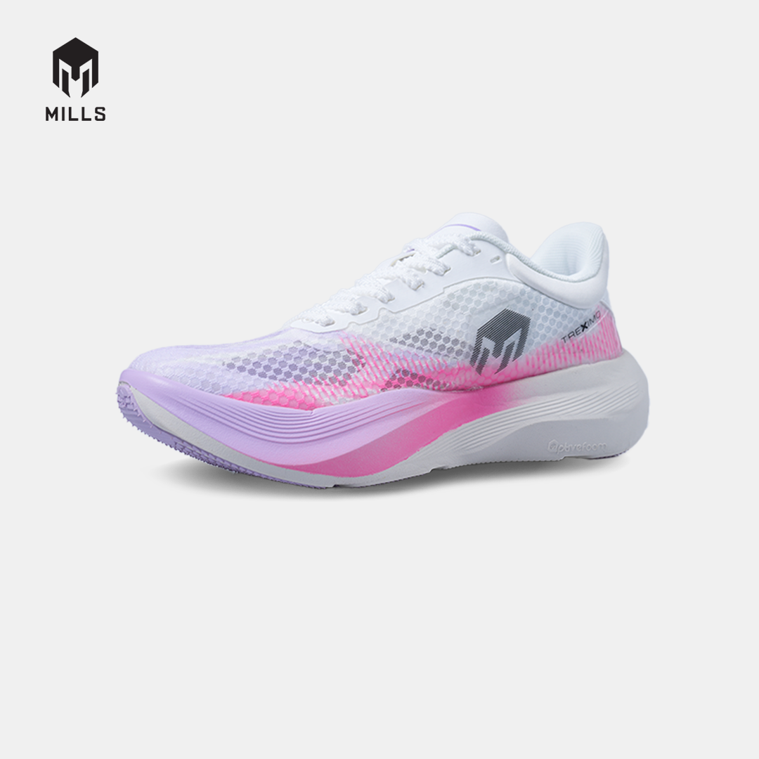 MILLS SEPATU LARI WANITA WOMEN RUNNING SHOES TREXIMO FURY FL OFF.WHITE/ROSE.PINK 9109703