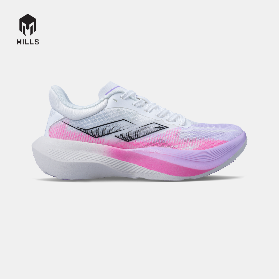 MILLS SEPATU LARI WANITA WOMEN RUNNING SHOES TREXIMO FURY FL OFF.WHITE/ROSE.PINK 9109703