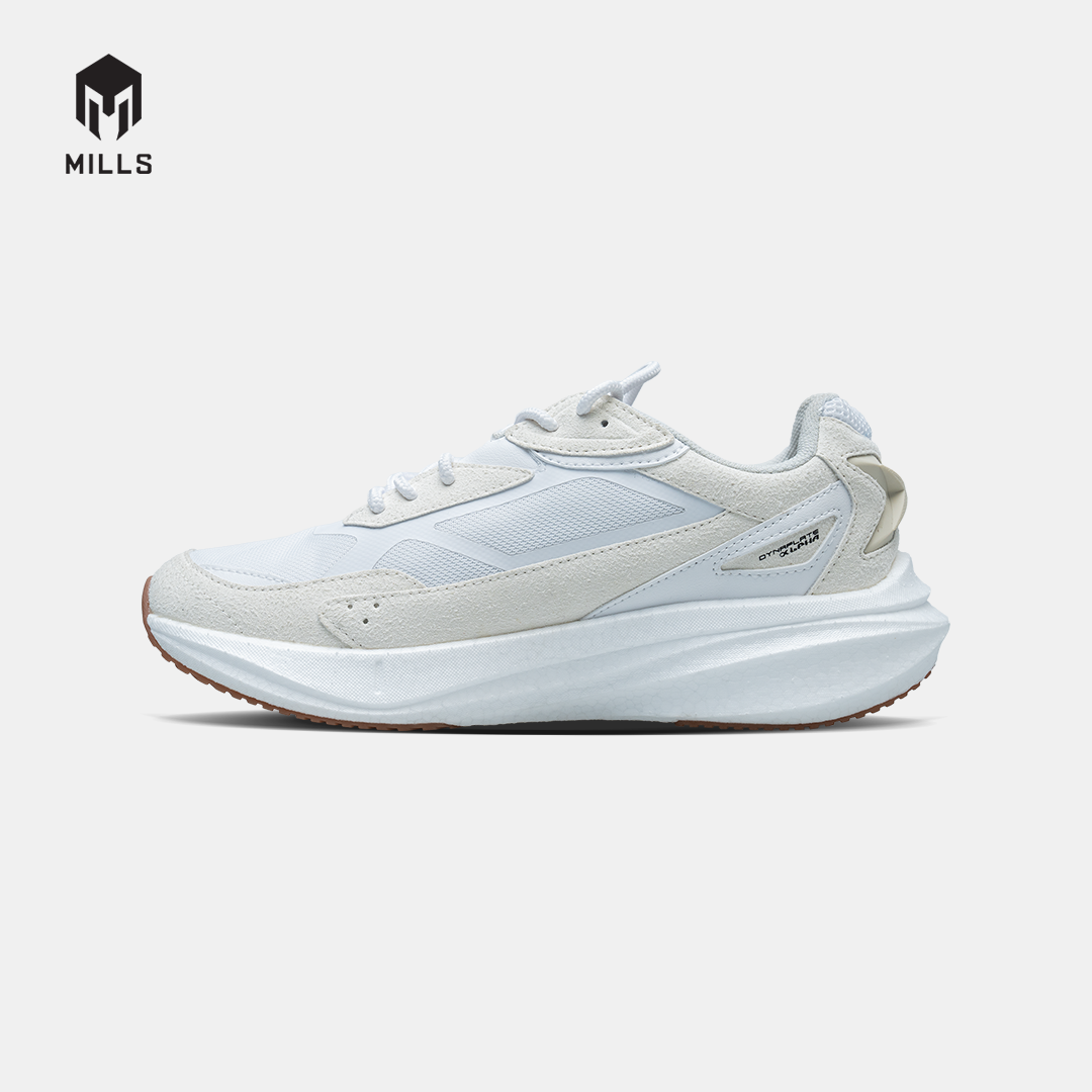 MILLS Sepatu Lifestyle Revolt Dynaplate Alpha White / Gum / Grey 9702006