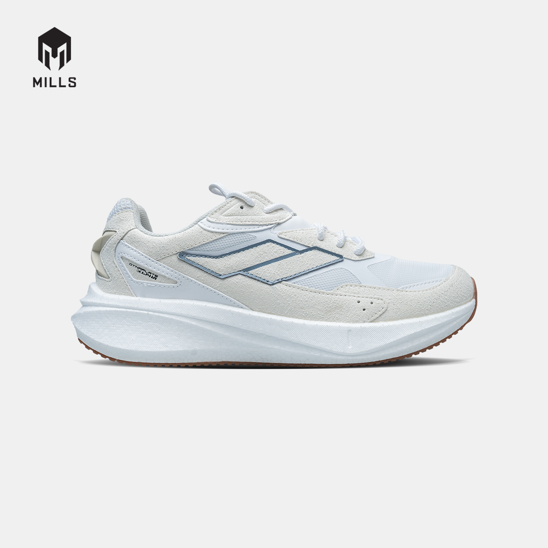 MILLS Sepatu Lifestyle Revolt Dynaplate Alpha White / Gum / Grey 9702006