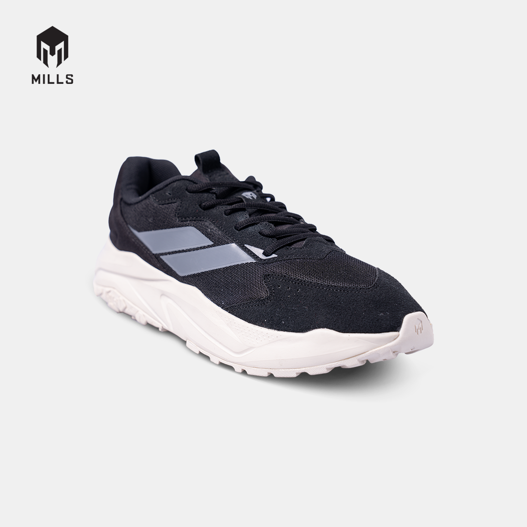 MILLS Sepatu Lifestyle Revolt Edge Black / Broken.White 9702101